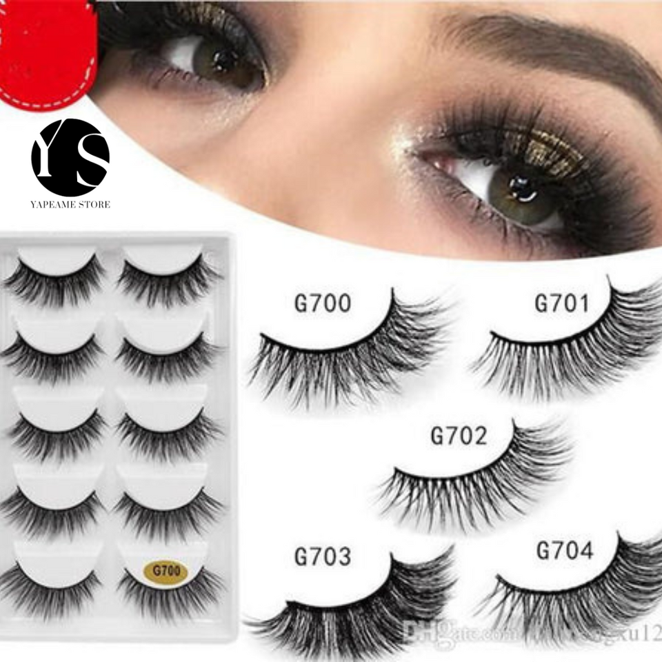 🤩PESTAÑAS MAGNÉTICAS WATERPROOF KIT DE 5 PARES 🤩