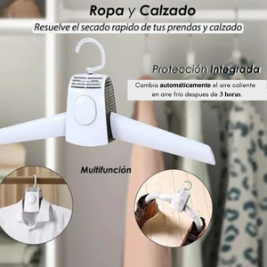 COLGADOR CON SECADOR PARA ROPA Y ZAPATOS PRO!