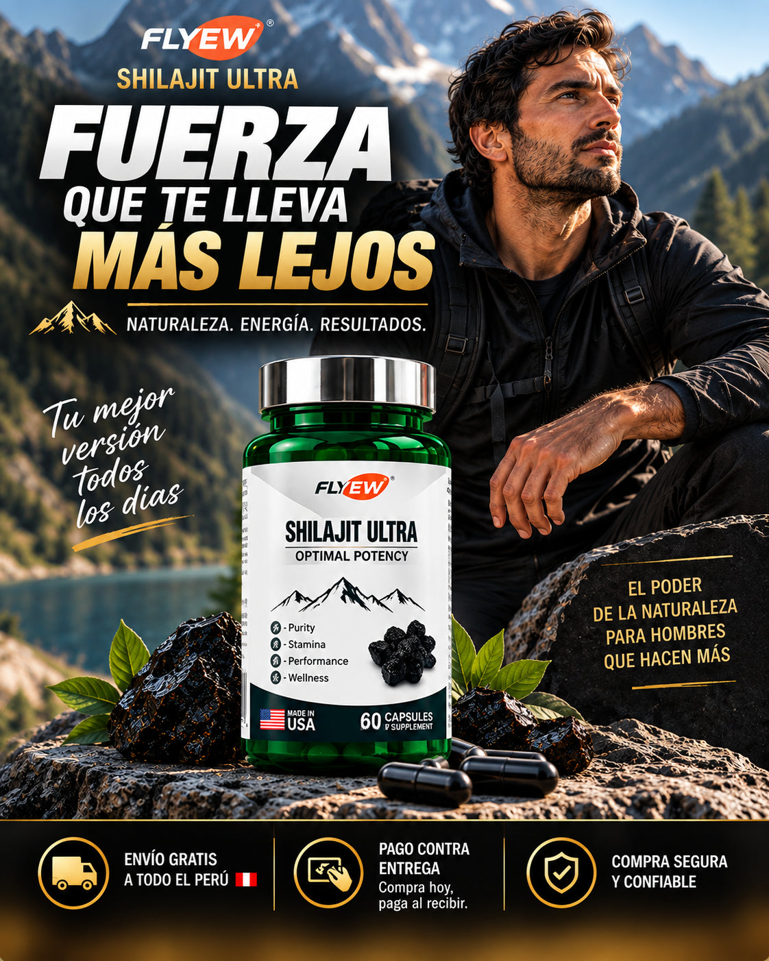 🧲 NUEVO SHILAJIT ULTRA (Original) con R.S.