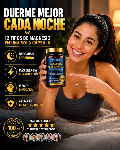 NUEVO TOTARIA 12 IN 1 MAGNESIUM (120 Cáps. Original) 🧲