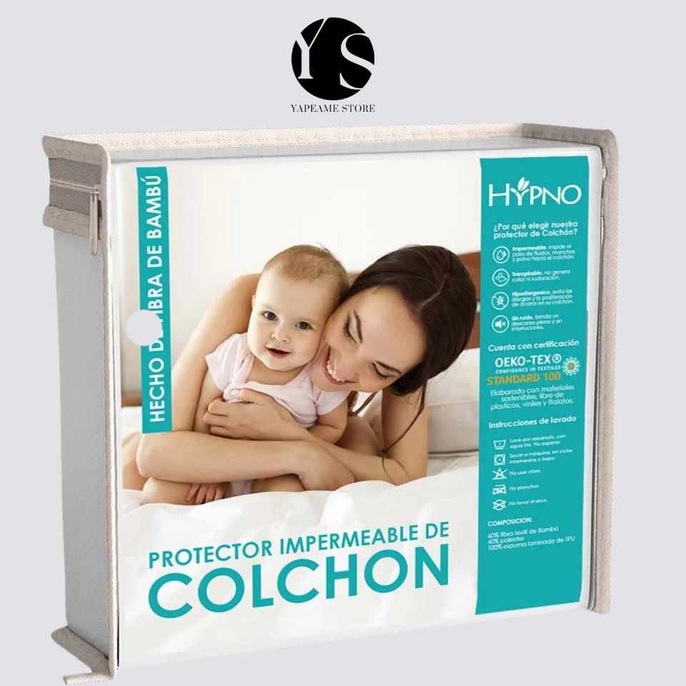 PROTECTOR DE COLCHÓN BAMBÚ PREMIUM 2 PLAZAS