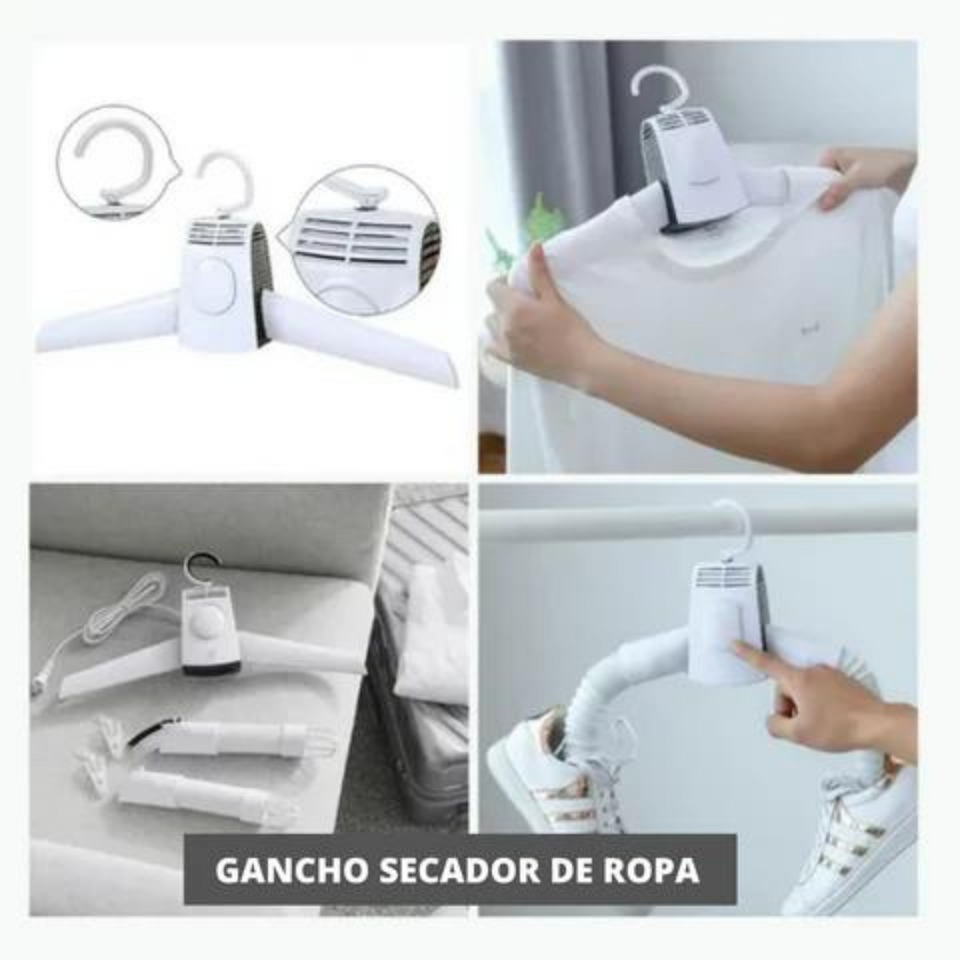 COLGADOR CON SECADOR PARA ROPA Y ZAPATOS PRO!