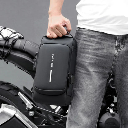 MORRAL ANTIRROBO IMPERMEABLE CON CLAVE