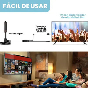 YSMART™ ANTENA FULL HD PARA TV!