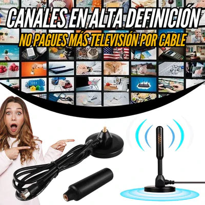 YSMART™ ANTENA FULL HD PARA TV!