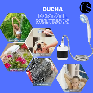 DUCHA PORTÁTIL RECARGABLE! 🌟