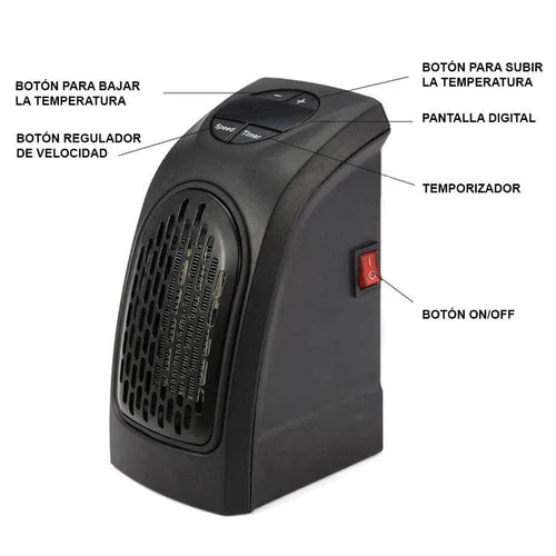 CALEFACTOR PORTATIL ELÉCTRICO PRO™ / AHORRADOR DE ENERGÍA