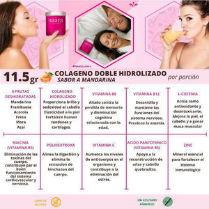 COLAGENO DOBLEMENTE HIDROLIZADO NAARA 🇧🇷